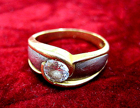 松任店 K18／Pt900 金プラチナ混合素材 リング 指輪 ダイヤモンド0.506ct付き 貴金属・宝石買い取り 無料査定 鑑定書がある場合